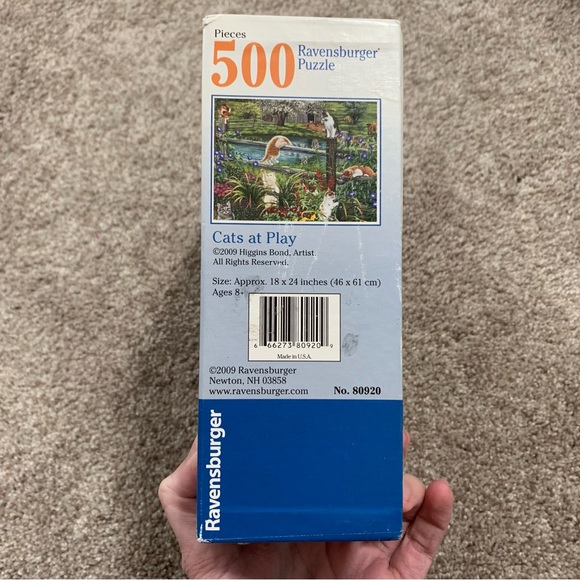 Ravensburger Cats at Play Puzzle - 500 Pieces COMPLETE - Picture 5 of 9